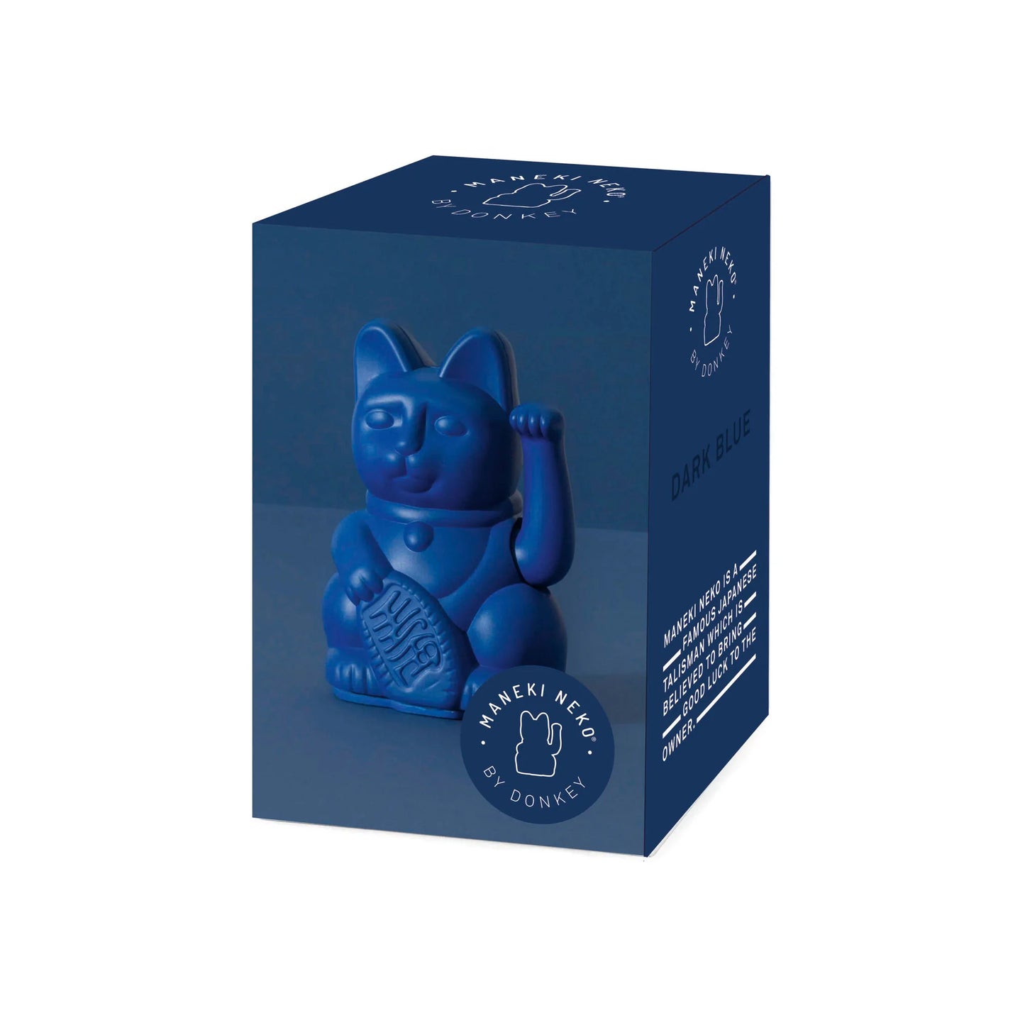 Gato da Sorte Luck Cat Mini - Azul escuro