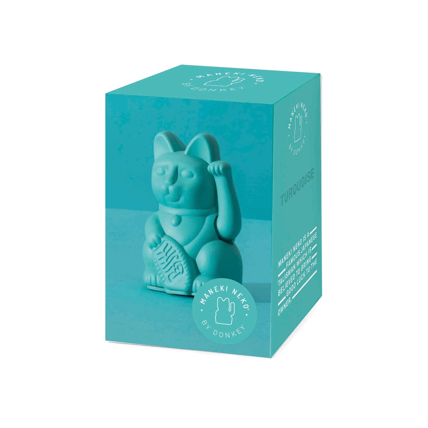 Lucky Cat Mini - Turquoise