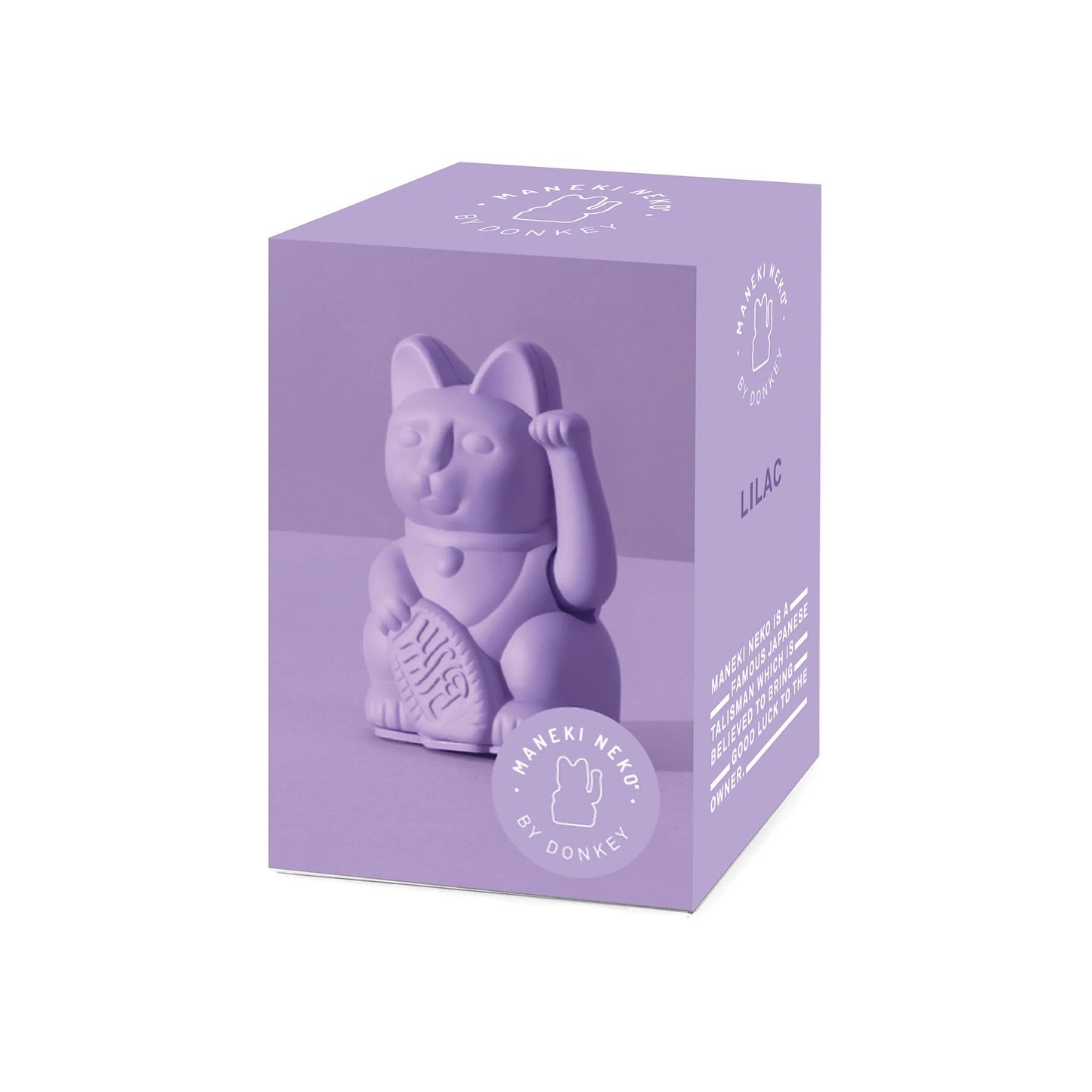 Gato da Sorte Luck Cat Mini - Lilás