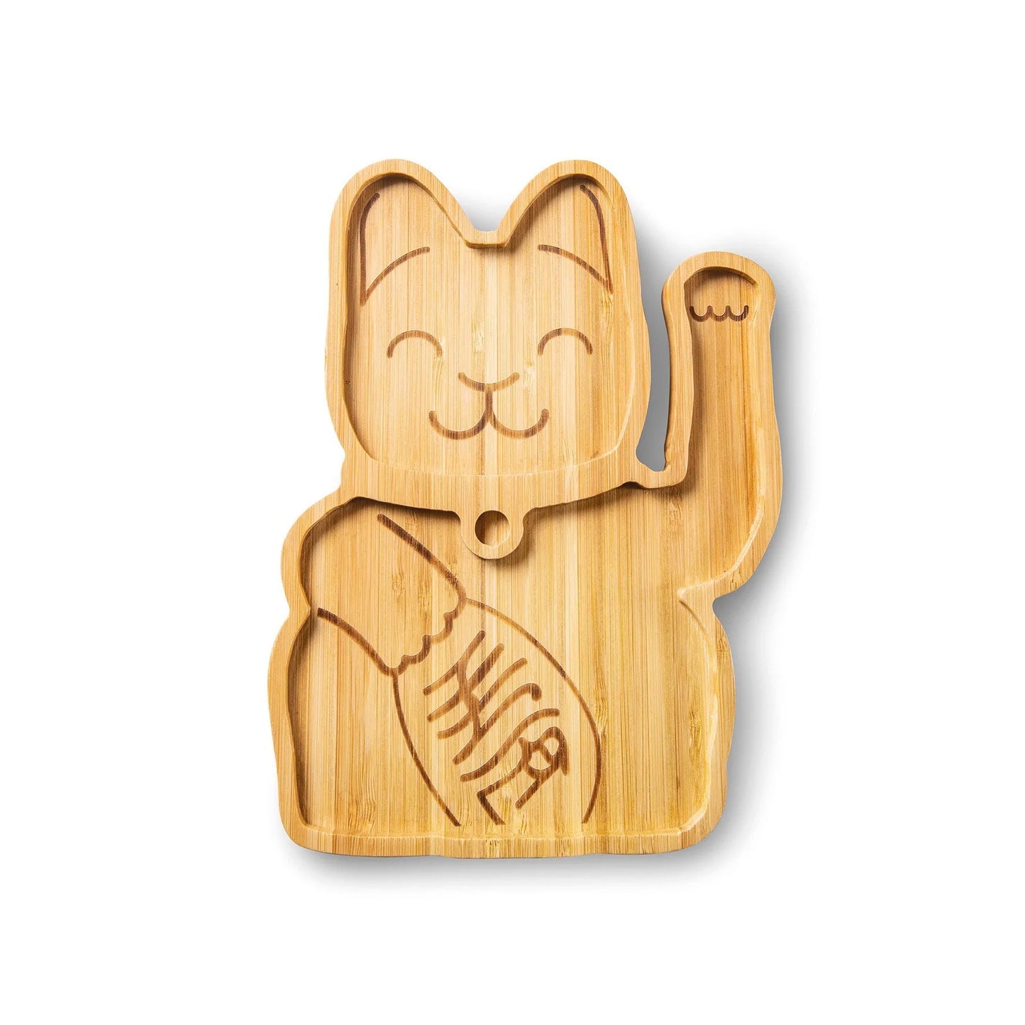 Prato de Bambu DONKEY Bamboo - Luck Cat