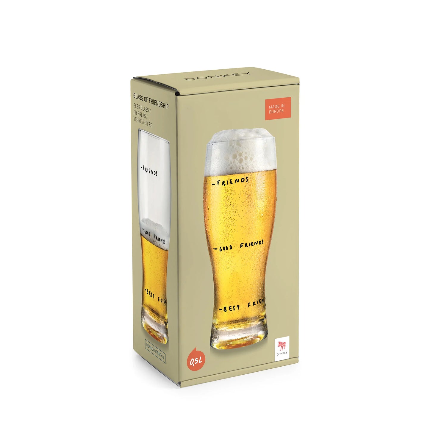 Copo DONKEY Glass of Friendship - 500ml