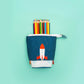 Estojo DONKEY Pencil Case Pop Up - Space