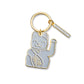 Porta-chaves Gato da Sorte DONKEY Luck Cat Keyring - Grey