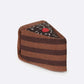 EAT MY SOCKS Meias FOOD – Chocolate Cake