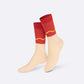 EAT MY SOCKS Meias FOOD – Hot Dog