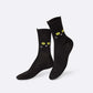 EAT MY SOCKS Meias TREND – Cat Walk, Black