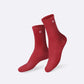 EAT MY SOCKS Meias TREND – Pretty Rose, Red