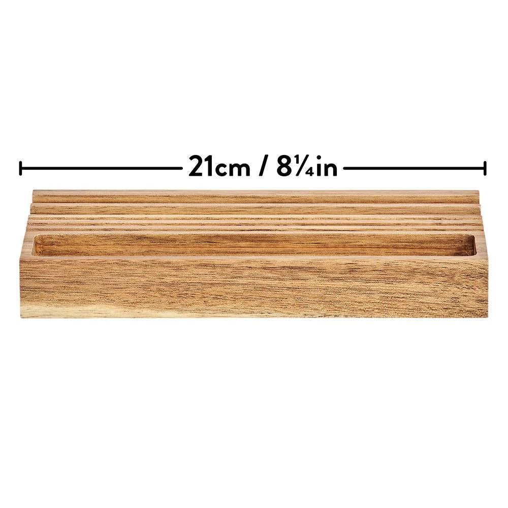 Base GENTLEMEN´S Wooden Desk Organiser with Phone Stand