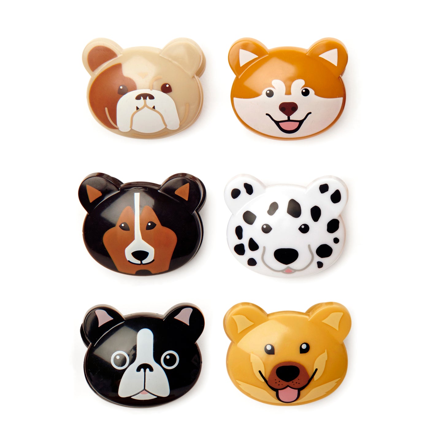 Mola KIKKERLAND Bag Clips - 6 unid. - Dogs