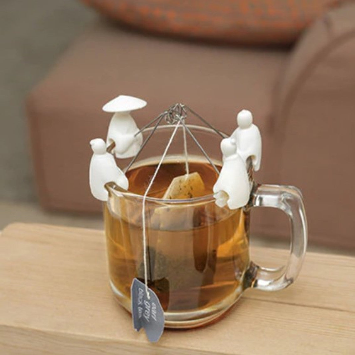 Suporte p/ Chá KIKKERLAND Tea Holder Fisherman - 4 unid.