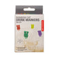 Marcadores de Copos KIKKERLAND Rainbow Cat Drink Markers