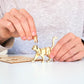 Jogo KIKKERLAND Mini 3D Woodn Puzzle - Cat