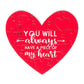 Postal LEGAMI Perfect Match - Puzzle Heart