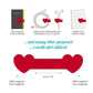 Clip Magnetic Clip - Heart