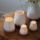 Suporte RADER Tealight - 8cm -  Wind light floral flowers
