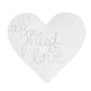 Prato RADER Heart - All You need Is Love