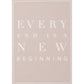 Postal RADER Every End Is New Beginning