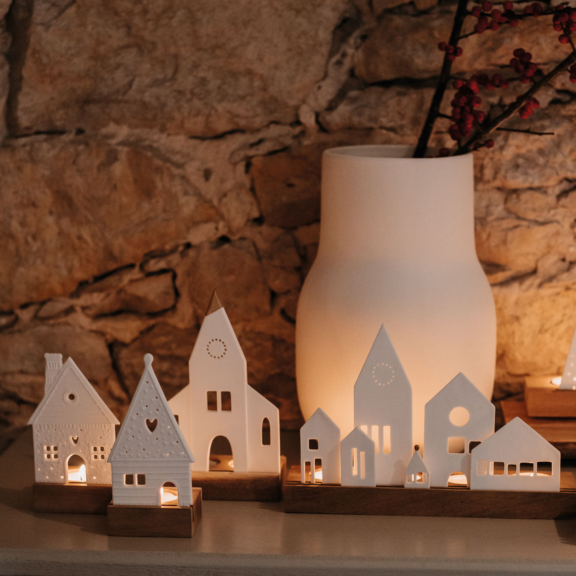 Suporte RADER Tealight - Gingerbread house