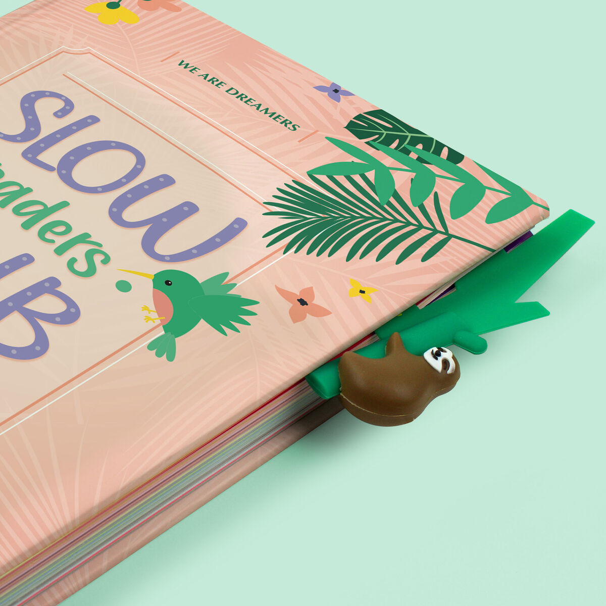 Marcador de Livro  Slow Readers Club - Sloth