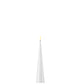 DELUXE RF Cone Candle - 5.0 diam - White