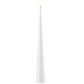 Vela DELUXE RF Cone Candle - 5,0 diam - Branco