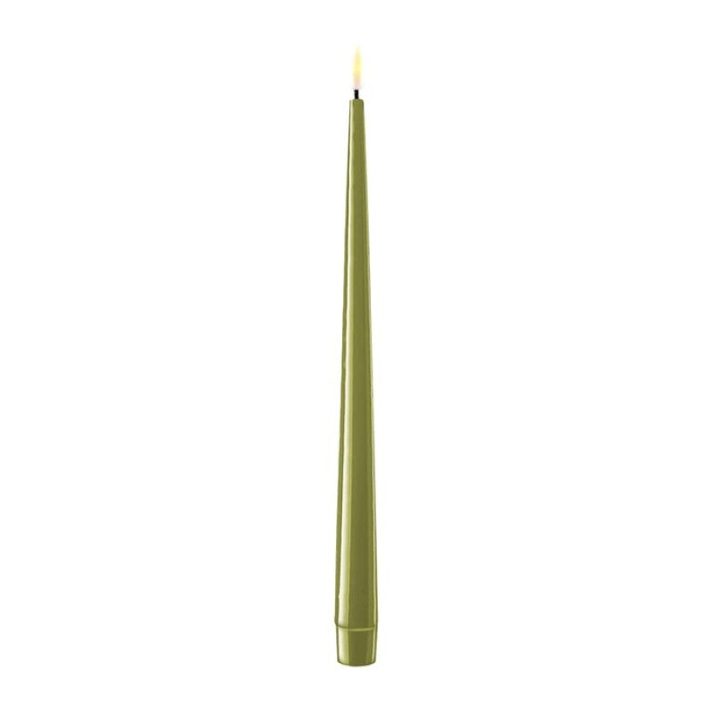 Vela DELUXE RF Shinny Dinner - 28cm - 2 unid. - Olive Green